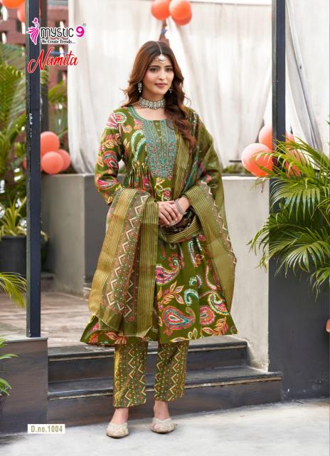 Mystic9 namita vol 1 catologue kurti wholesale